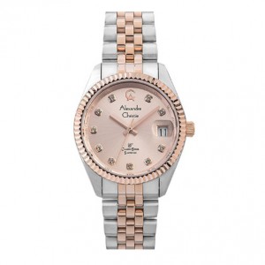 Alexandre Christie AC 5013 Silver Full Rosegold Man MDBTRLN